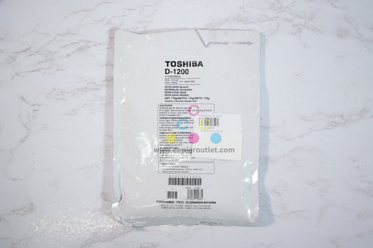 New OEM Toshiba eStudio 12,162 Black Developer D-1200(41330500000) Same Day Ship