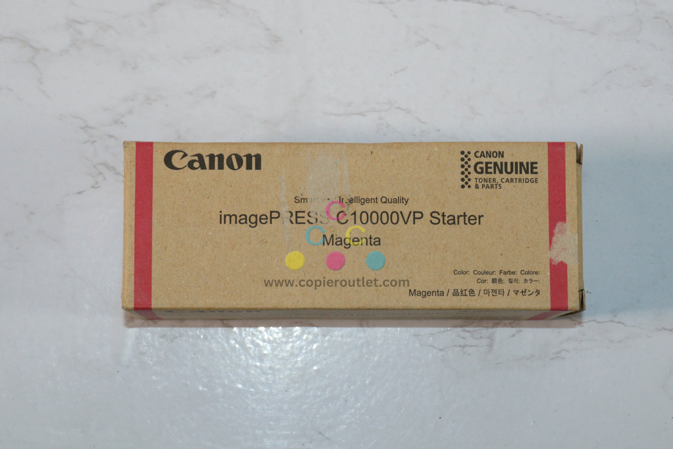 New OEM Canon imagePRESS C10000VP / C8000VP Magenta Starters, 8536B001AA