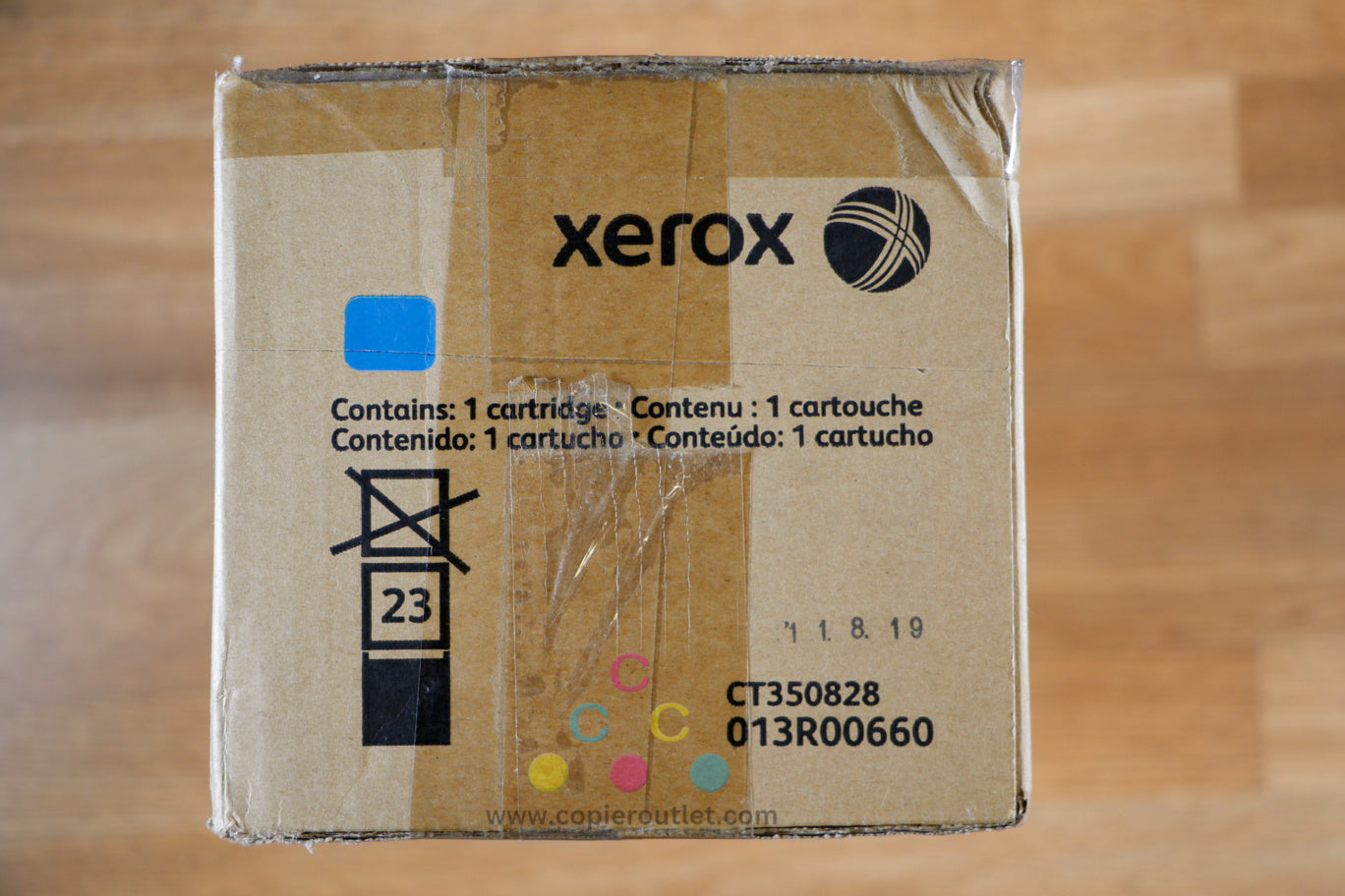 Cosmetic Xerox Cyan Drum WorkCentre 7120 7125 7220 7225 7220i 7225i 013R00660