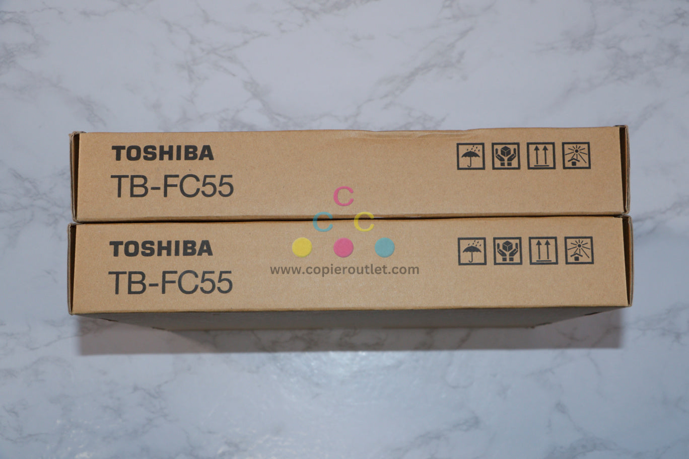 Lot of 2 OEM Toshiba eSTUDIO 5506AC,5508A,5516AC Waste Toner Container TB-FC55