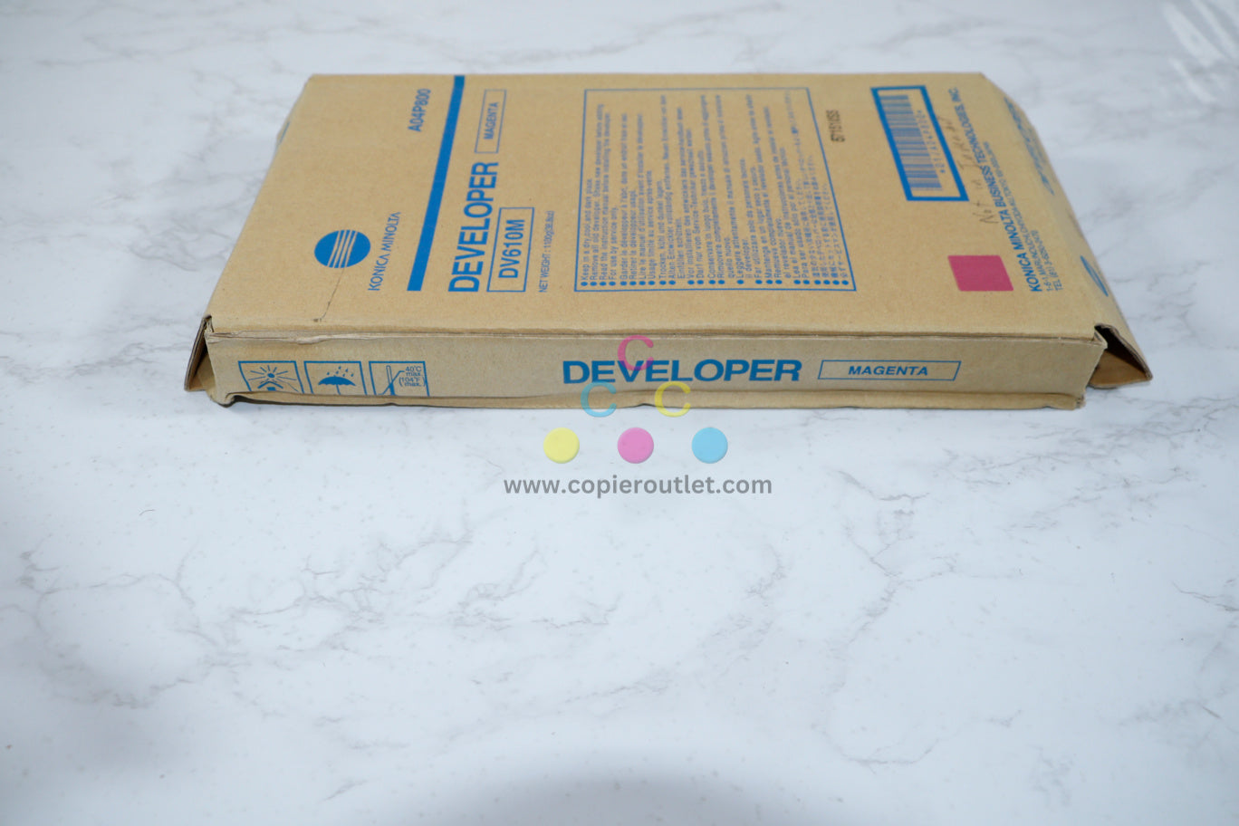 Open Box Genuine Konica DV610M Developer for BHPRO C5501,C6500eP,BP650,CS665