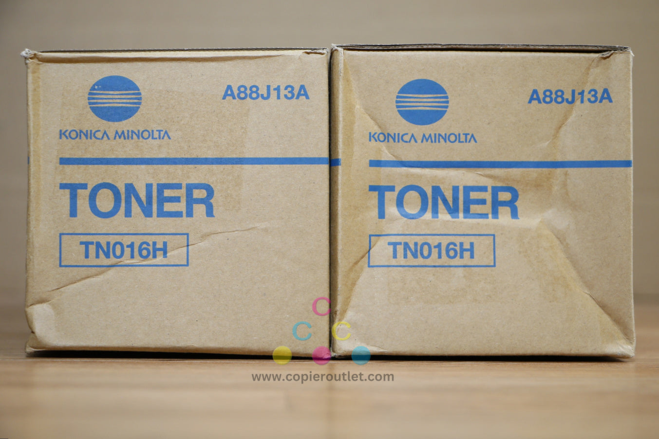 Lot of 2 Konica Minolta TN016H Black Toner Cartridges A88J13A BizHub Pro 1100 !!