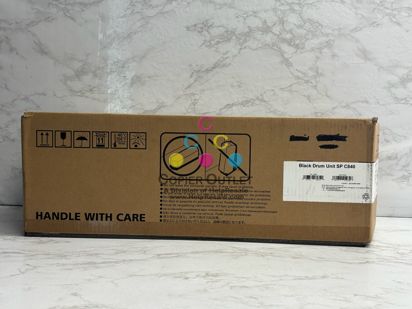 New Genuine Ricoh SP C840dn, C842dn Black Drum Unit M945-02, 408034