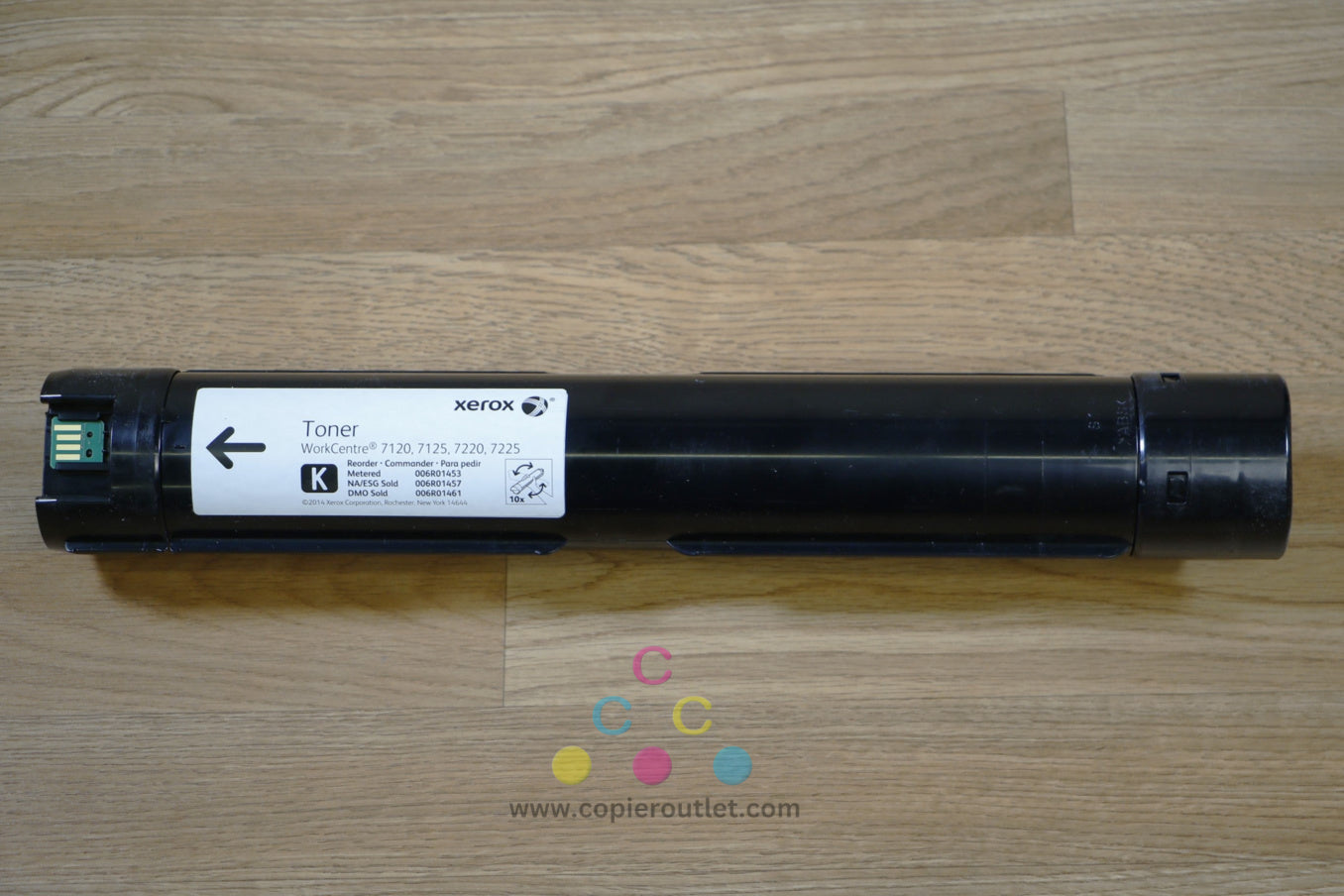 Open Genuine Xerox K Toner Cart 006R01457 WorkCentre 7120 7125 7220 7225 7220i!!