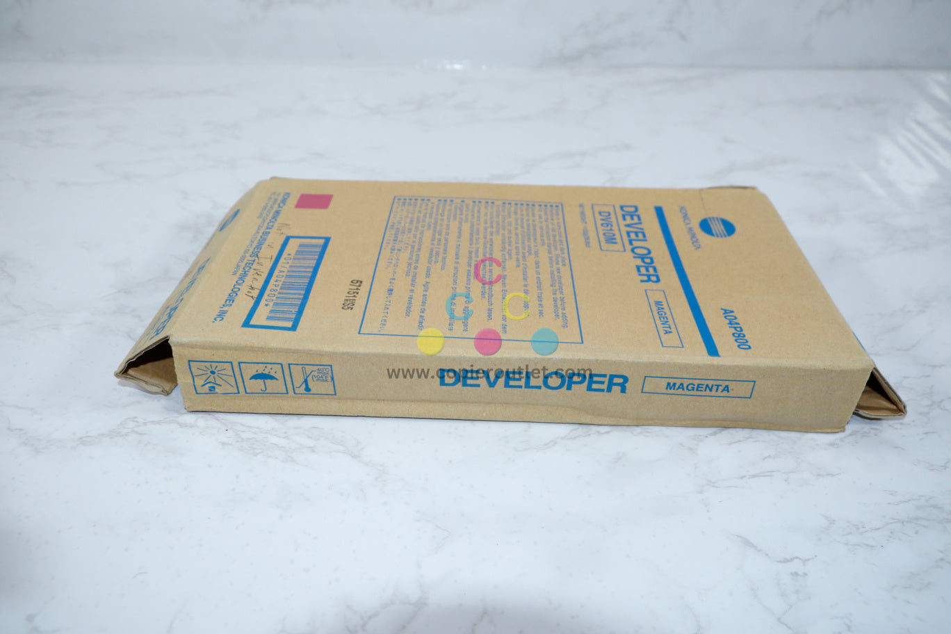 Open Box Genuine Konica DV610M Developer for BHPRO C5501,C6500eP,BP650,CS665