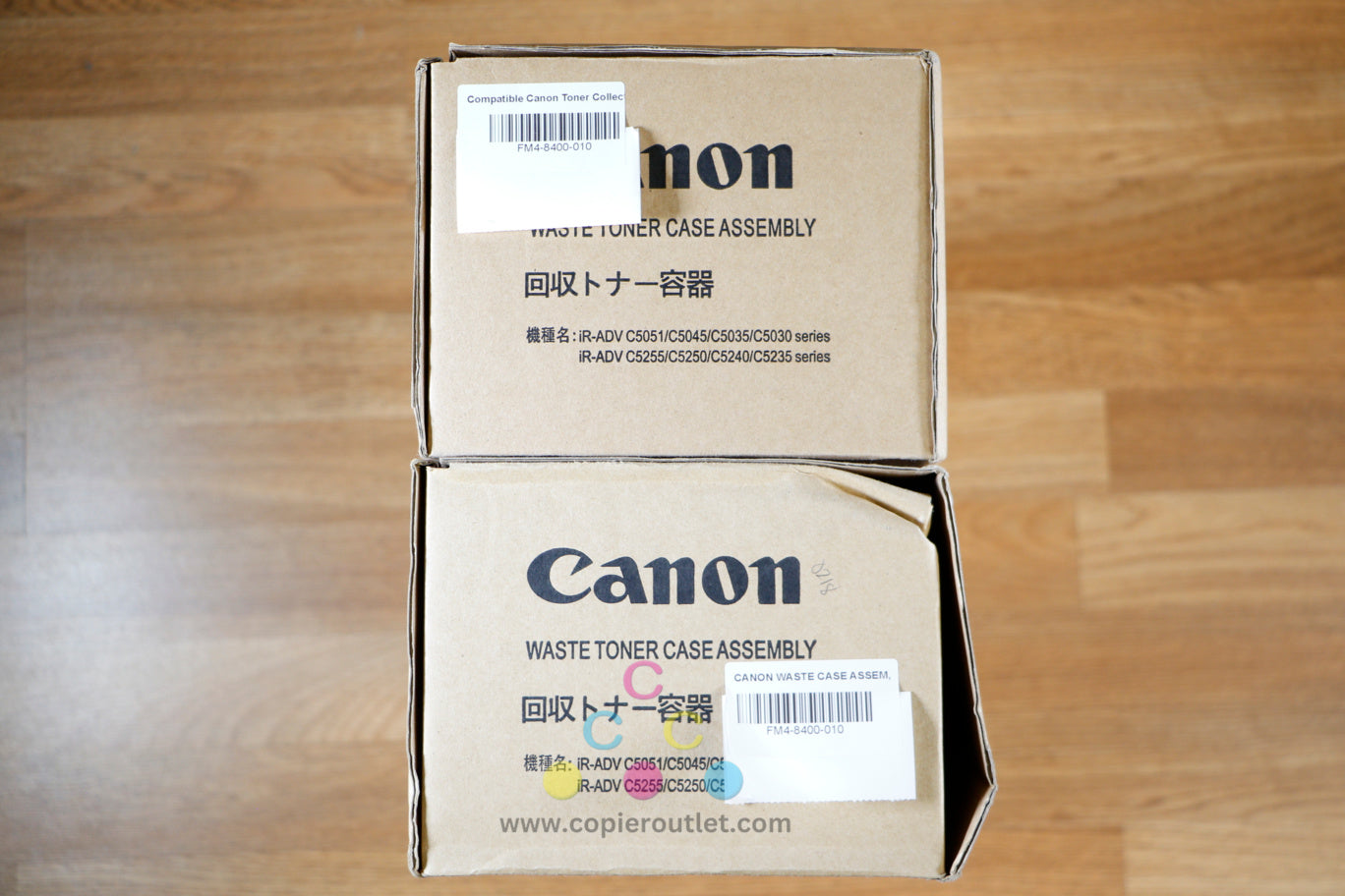 2 Canon FM4-8400-010 Waste Toner Container iR AD C5030 C5250 C5255 Same Day Ship