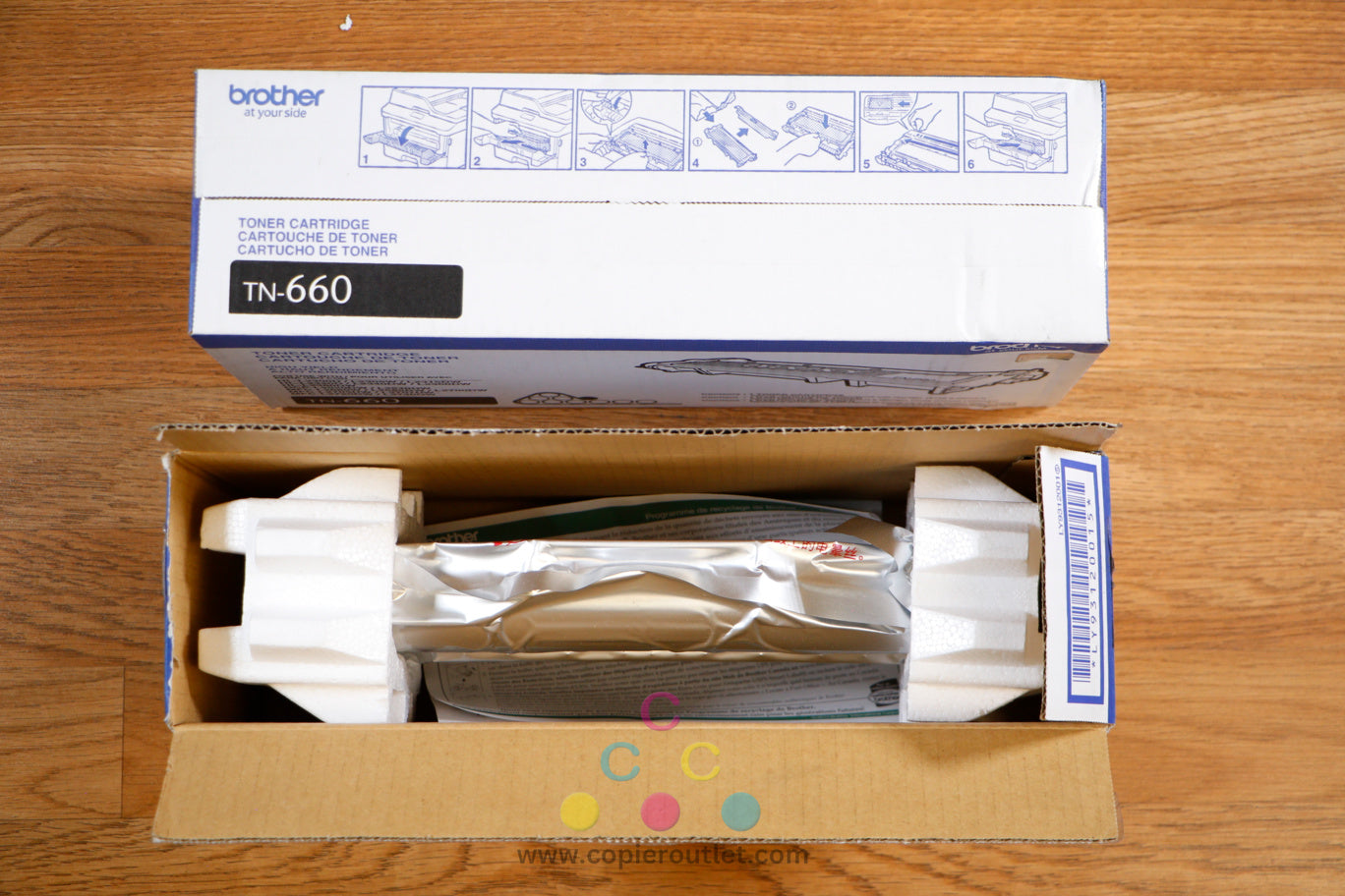 Genuine Brother TN-660 Black Toner Cartridge DCP-L2520DW HL-L2300D MFC-L2740DW !