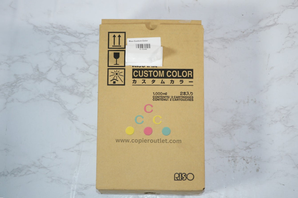 Riso Rz200 Ink New OEM Riso RZ-200,RZ-220,RZ-300,RZ-310 Custom Color Black Ink S-3346