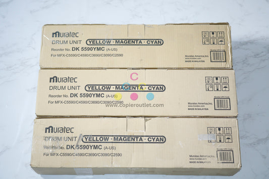 3 Cosmetic OEM Muratec MFX-C5590,C4590,C3690,C3090,C2590 DK 5590YMC Drum Unit