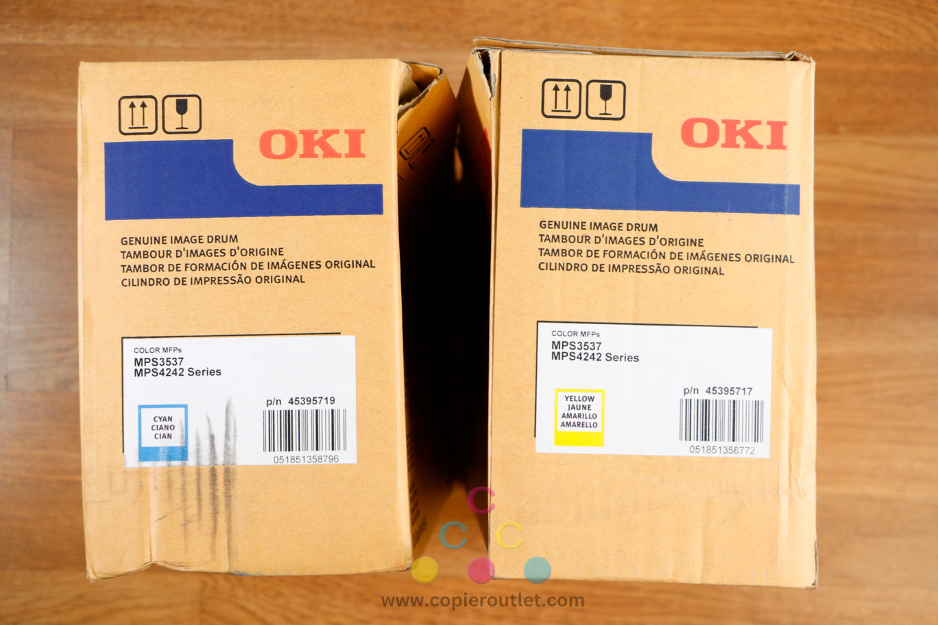 Genuine Oki CY Image Drums Okidata MPS3537mc MPS4242mc MPS4242mcf MPS4242mcfx!!!