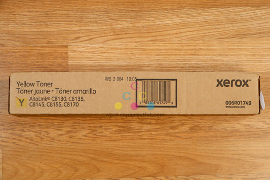 Genuine Xerox Yellow Toner Cart AltaLink C8130 C8135 C8145 C8155 C8170 006R01749