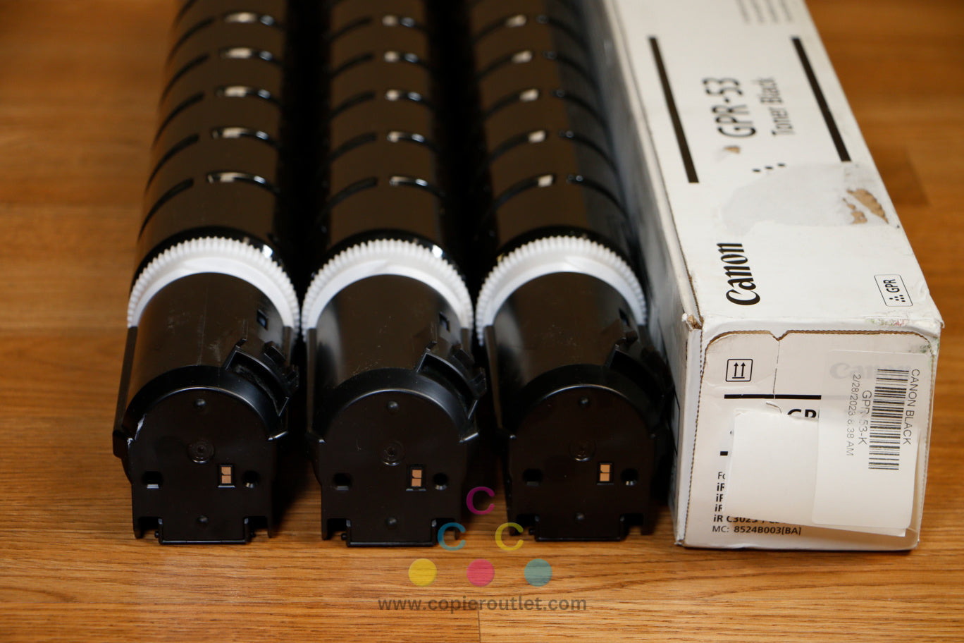 Open Genuine Canon GPR-53 MMYK Toner Cartridges iR ADVA C3325 C3330 C3525 C3530!