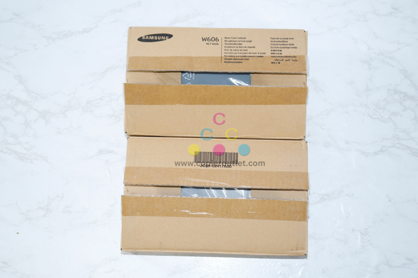 2 Open OEM Samsung SCX-8030ND Waste Toner Container MLT-W606 (MLTW606)