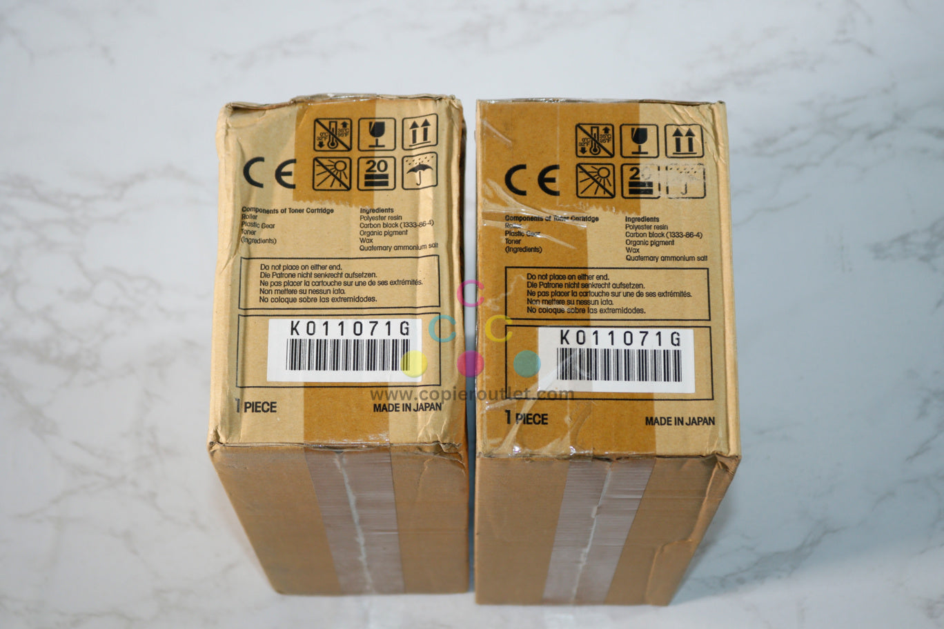 2 New OEM Konica ColorPageWorks/Pro, Black Toner Cartridge 0940-401 (0940401)