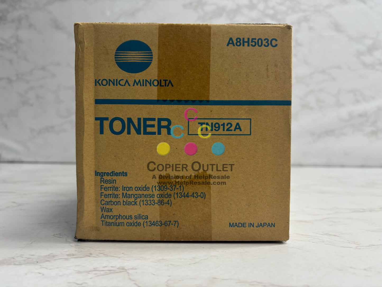 Genuine Konica Minolta BH 958 Black Toner Cartridge TN912A (A8H503C)