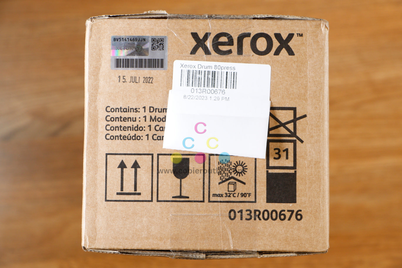 Genuine Xerox 013R00676 Drum Carriage Assembly Versant 2100 3100 180 80 Press !!