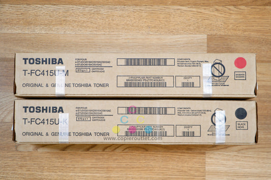 Toshiba T-FC415U MK Toner Cartridges e-STUDIO 2515AC 3015AC 3515AC 4515AC 5015AC