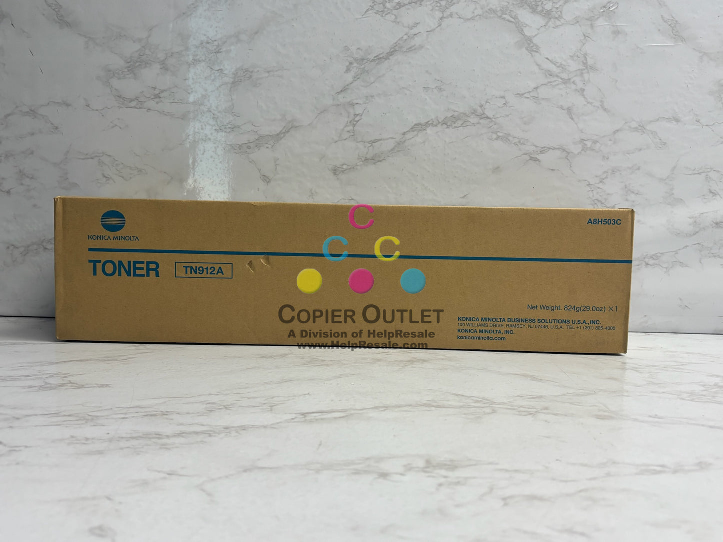 Genuine Konica Minolta BH 958 Black Toner Cartridge TN912A (A8H503C)