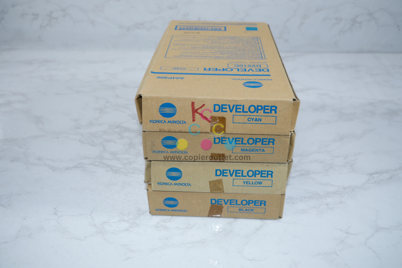 Open Box Genuine Konica DV610CMYK Developer for BHPRO C5501,C6500eP,BP650,CS665