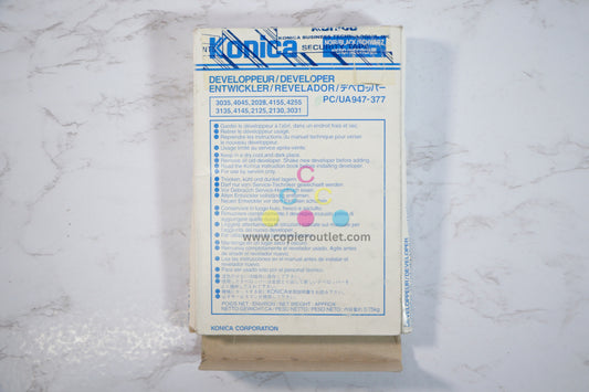 Open OEM Konica Minolta 2028,2125,2130,3031,3035 Black Developer 947-377 / 947377