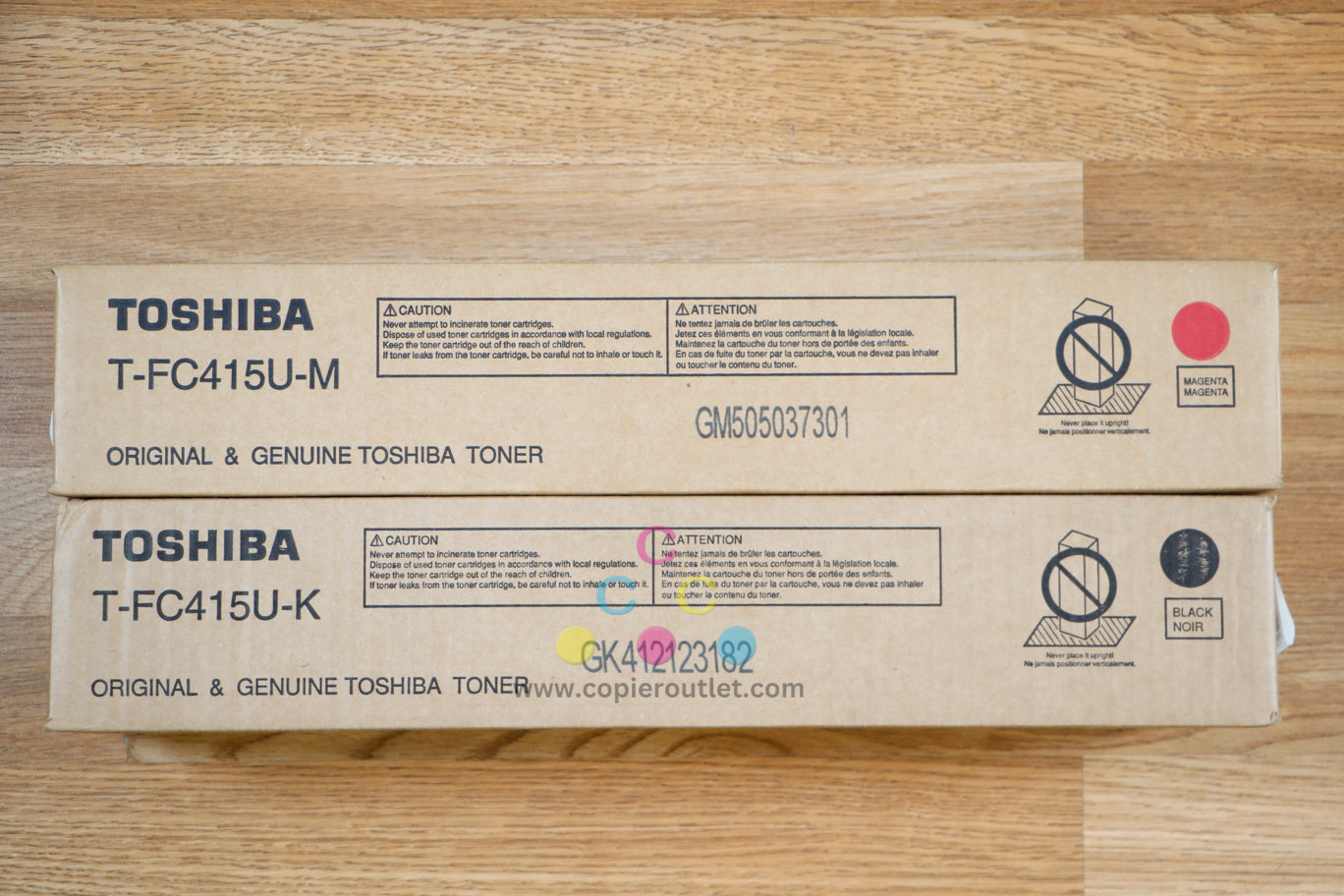 Toshiba T-FC415U MK Toner Cartridges e-STUDIO 2515AC 3015AC 3515AC 4515AC 5015AC