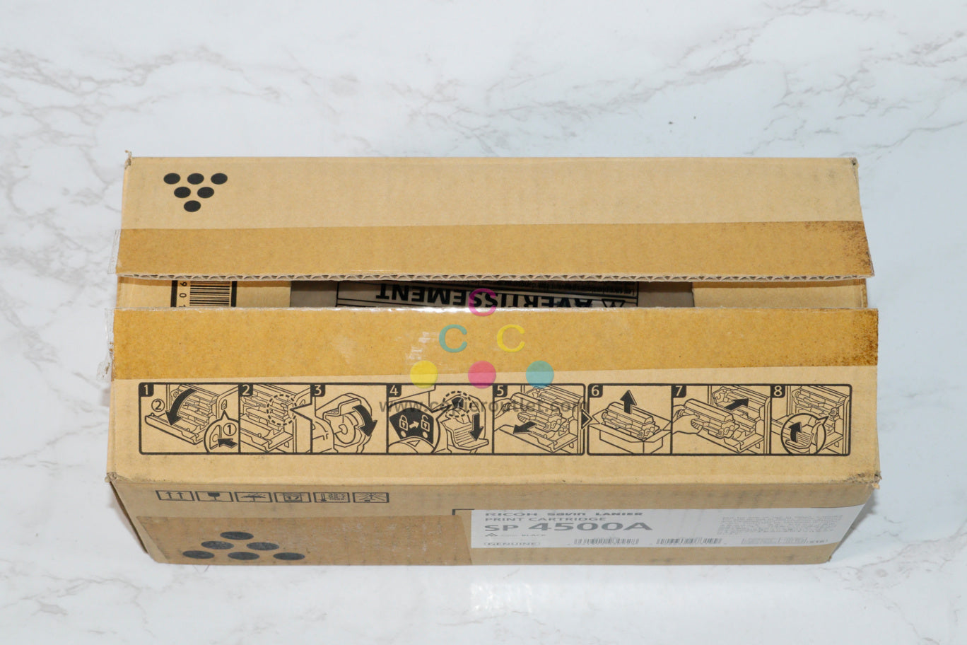 Open OEM Ricoh SP 4500A, 3600DN,3610SF High Yield Black Toner, 407319