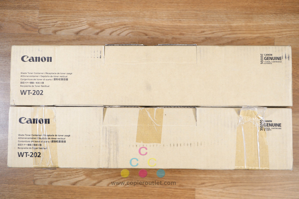 Canon Copy Machine Ink Container 2 OEM Canon WT-202 Waste Toner Container iR AD C3325 C3330 C5550 C5560