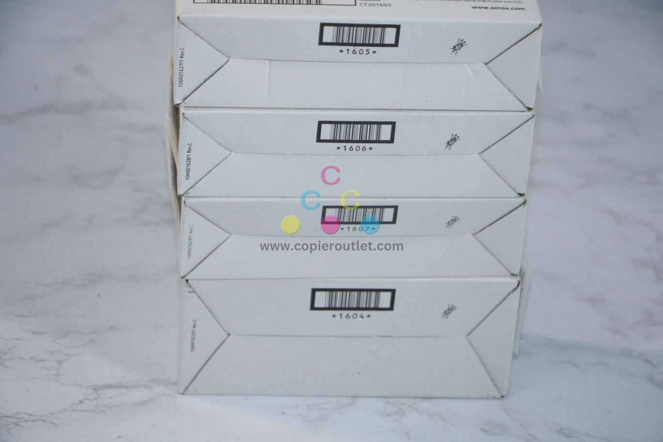 Xerox Phaser 6000/6010, WorkCentre 6015 CMYK Toner Cartridges 106R01627,28,29,30