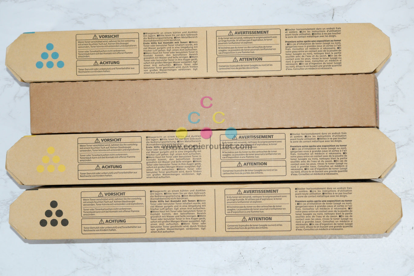 4 OEM Ricoh IM C4500,C6000 CMYK Toner Cart. 842287, 842288,8422890,842281