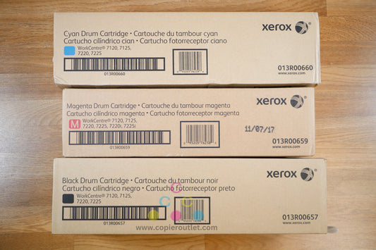 Genuine Xerox CMK Drum Cartridges WC 7120 7125 7220 7225 7220i 7225i Same Day!!!