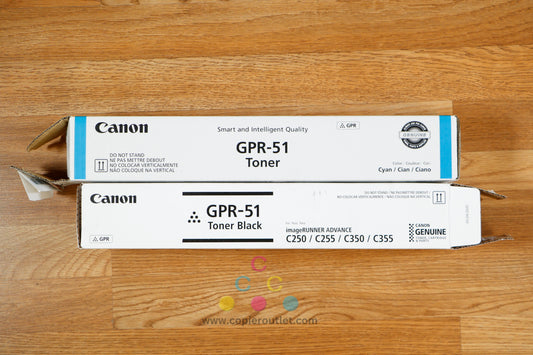 Used Canon GPR-51 CK Toner Cartridges imageRUNNER ADVANCE C250/C255/C350/C355!!!