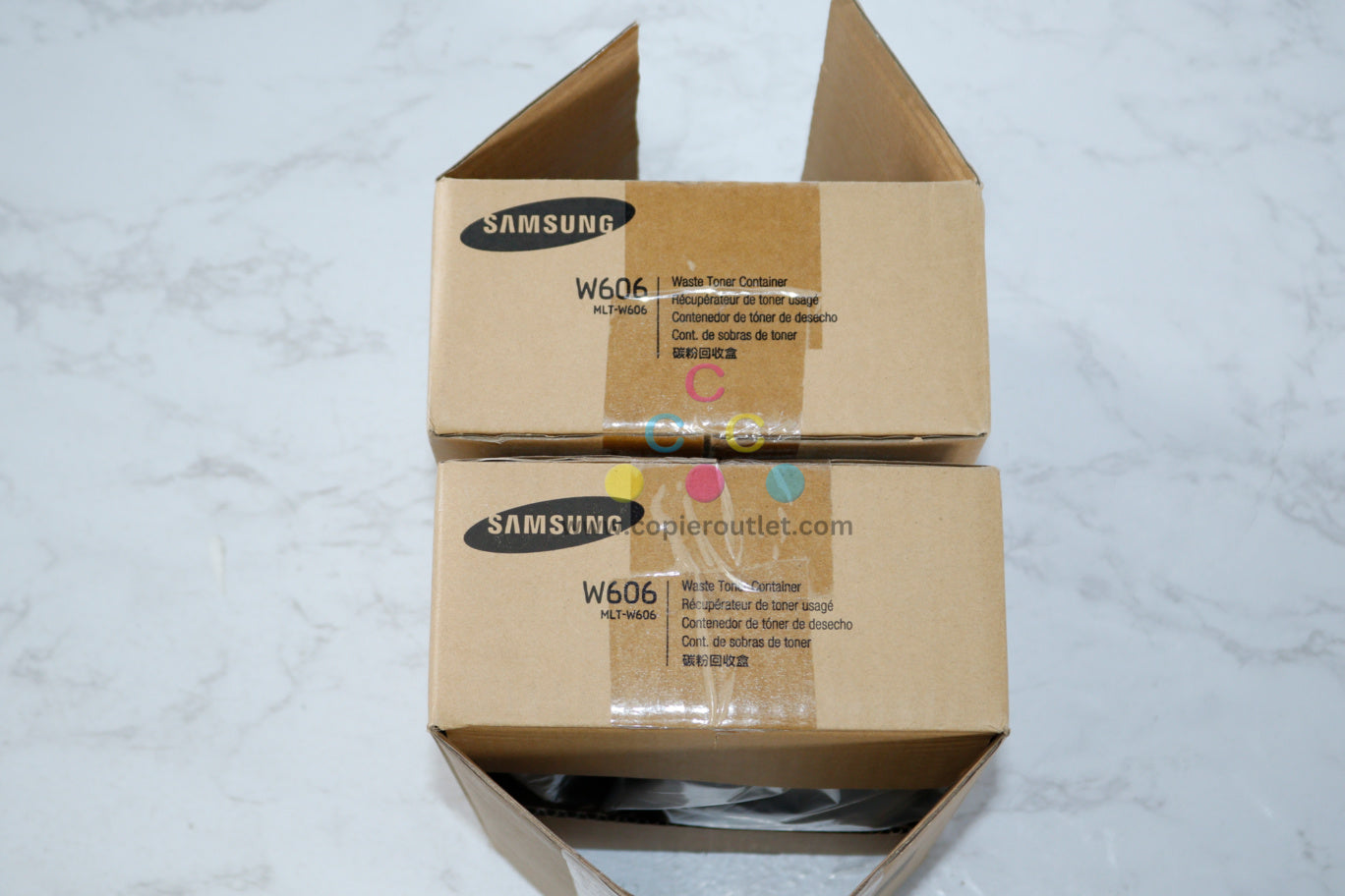 2 Open OEM Samsung SCX-8030ND Waste Toner Container MLT-W606 (MLTW606)