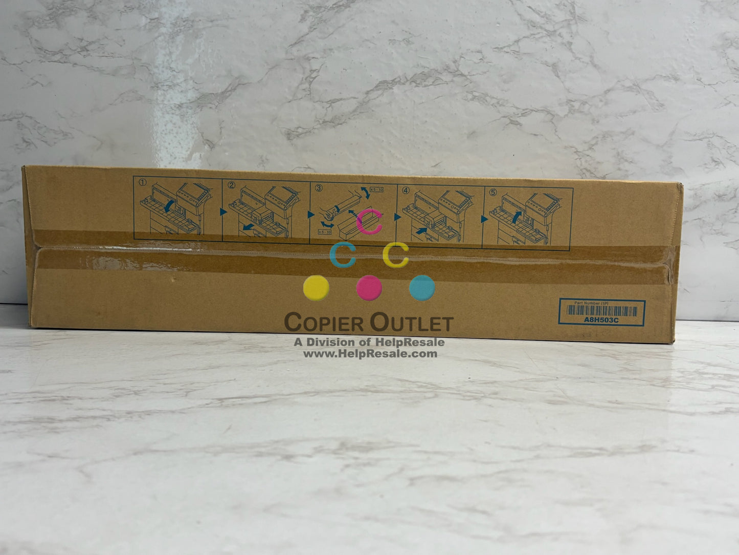 Genuine Konica Minolta BH 958 Black Toner Cartridge TN912A (A8H503C)