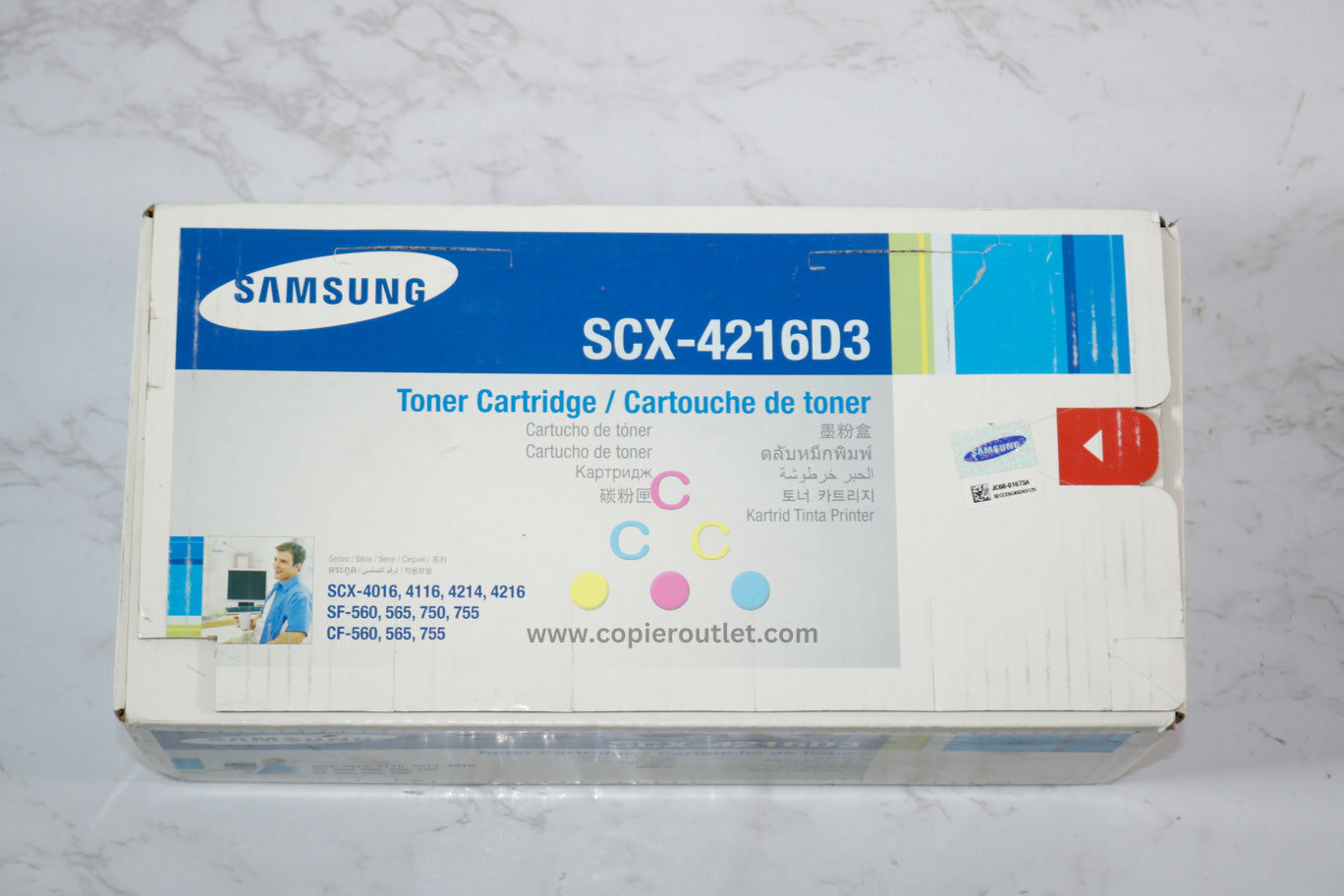 New OEM Samsung ML-1510,ML-1710, SCX-4016, Black Toner Cartridge SCX-4216D3