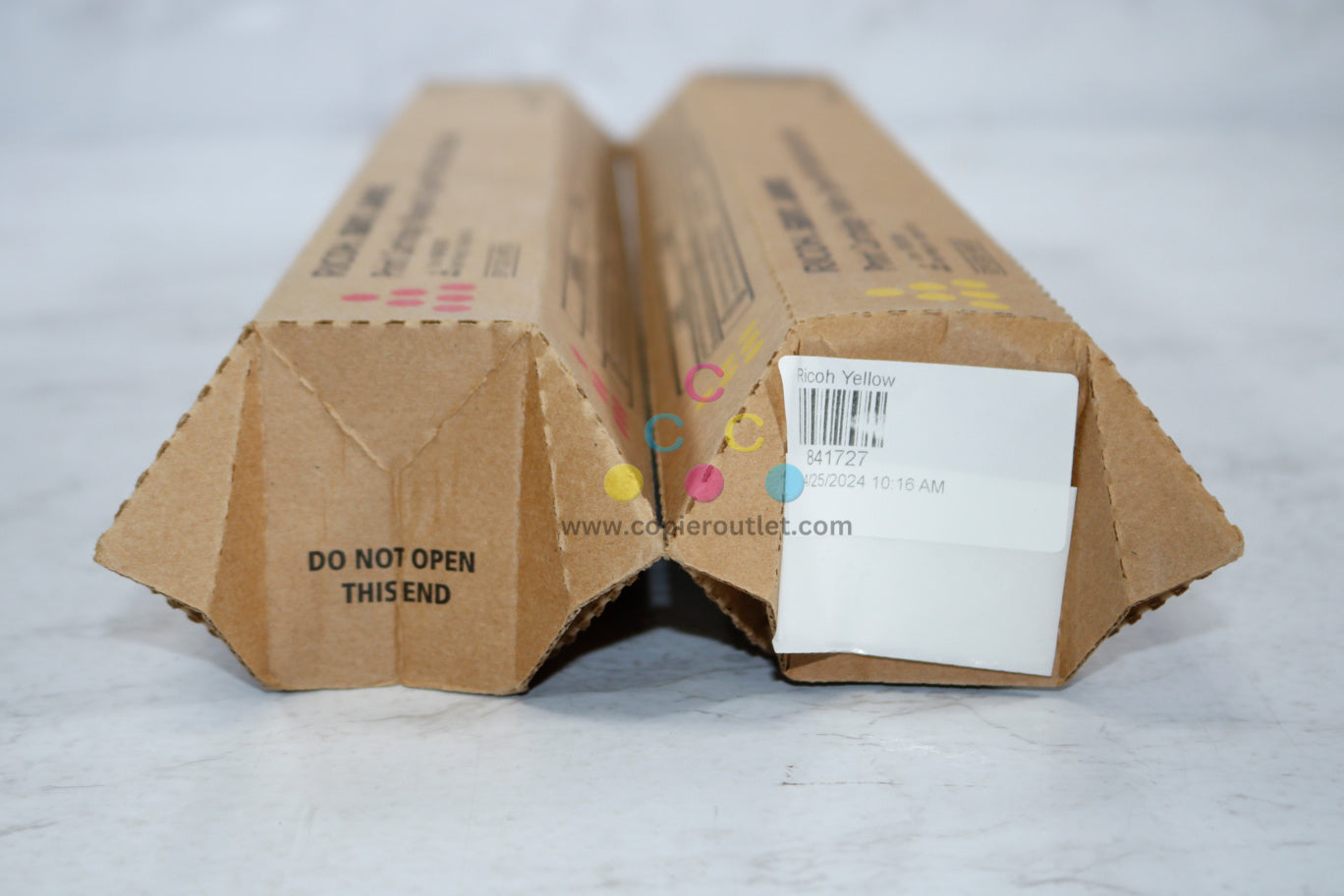 2 New OEM Ricoh MPC400,C240,LD140C,C401 Magenta And Yellow Toners 841726,841727