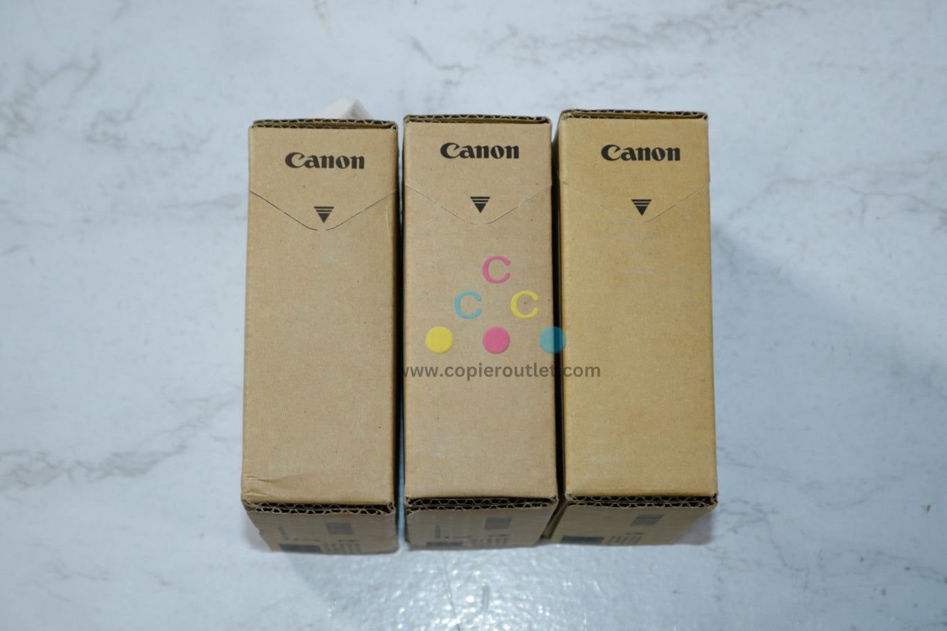 3 OEM Canon iPF810/iPF815/iPF820/iPF825 PFI-303Y,PFI-303BK Pigment Inks (Expired 2015/2017)