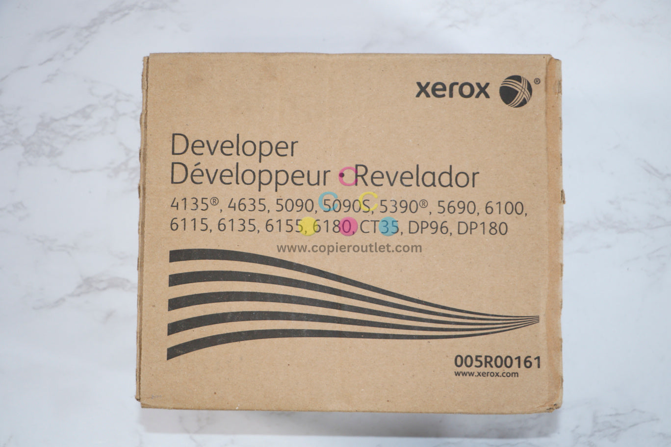 New OEM Xerox Docuprint 100,135,180MX,4135,4635 Black Developer 005R00161 (5R161)