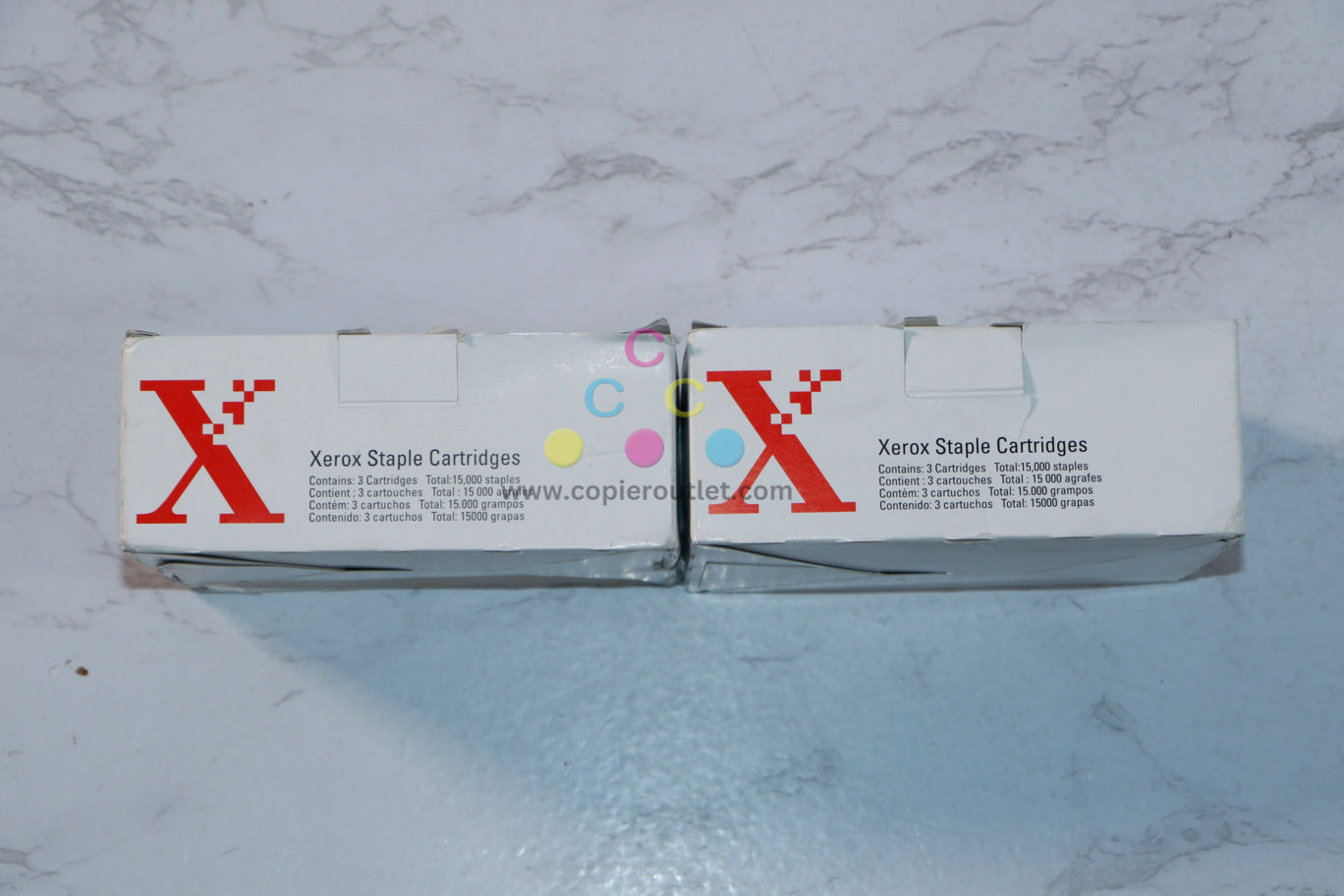 2 OEM Xerox CopyCentre 232,238,245,255,C35 Staple Cartridges 108R00493/108R493