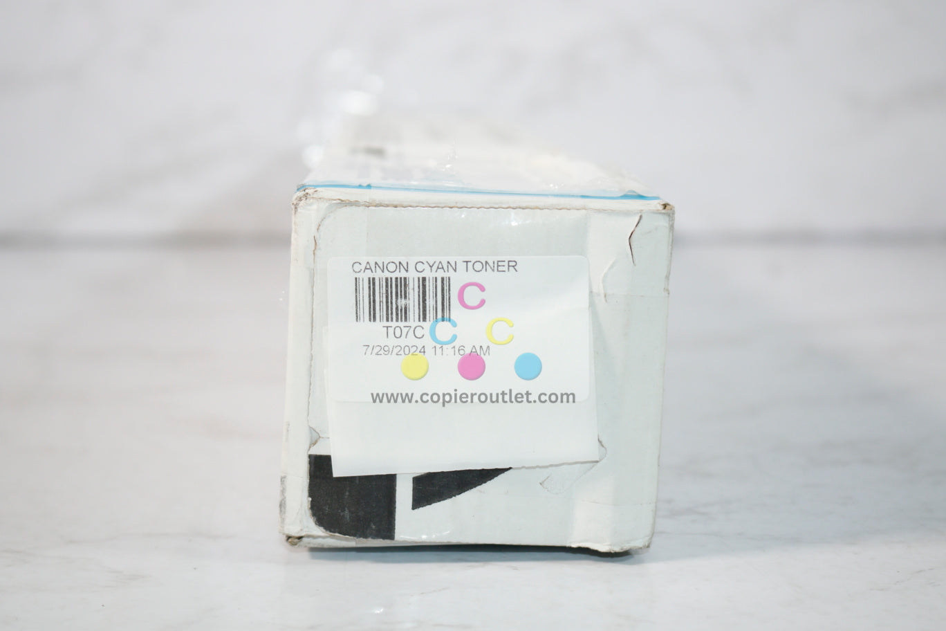 Cosmetic OEM Canon imagePRESS Lite C165,C170,C265, T07 Cyan Toner 3642C001[AA]