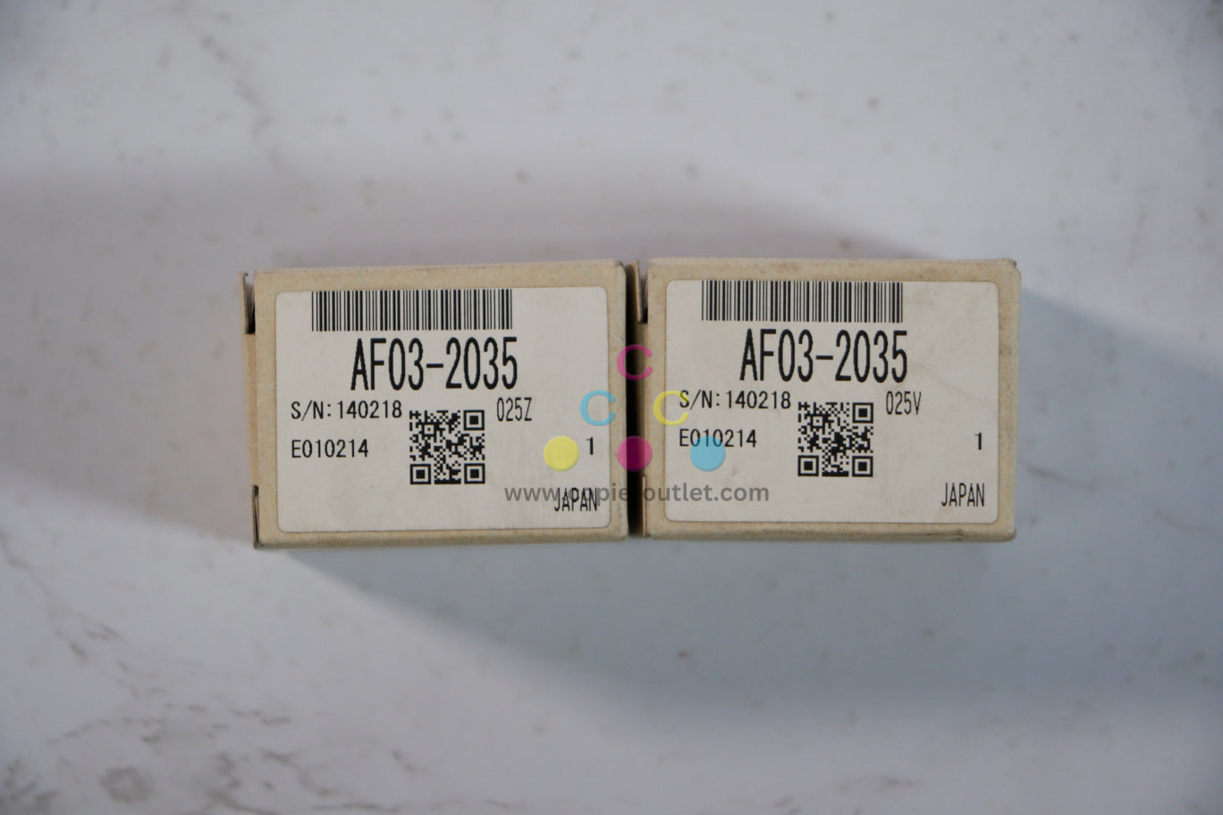 Lot of 2 New OEM Ricoh 1035P,1045 Separation Roller With Hub AF03-2035 (AF032035)