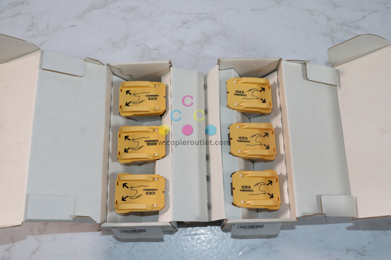 2 Cosmetic OEM Xerox Document Centre 332, 340, 425, 430 Staple Cartridges 108R00053