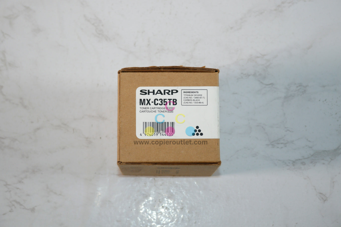 New Genuine Sharp MX-C357F / MX-C407P Black Toner Cartridges MX-C35TB