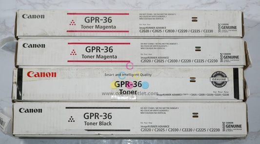 4 Cosmetic OEM Canon iR C2020,C2025,C2030,C2220,C2225 GPR-36MMKK Toners