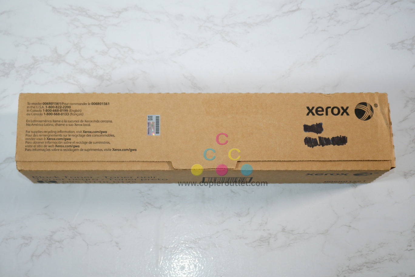 New OEM Xerox D110, D125, D95, ED125, ED95A, Black Toner Cartridge, 006R01561