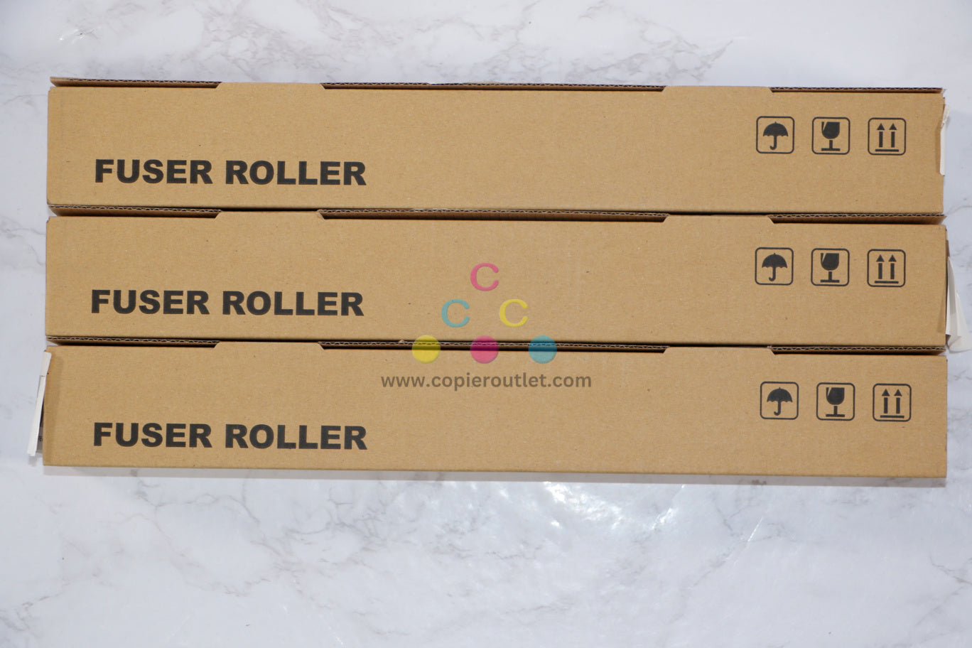 3 Compatible A1UD-R709-Upper Upper Fuser Rollers for Konica BH 223,283,363,423