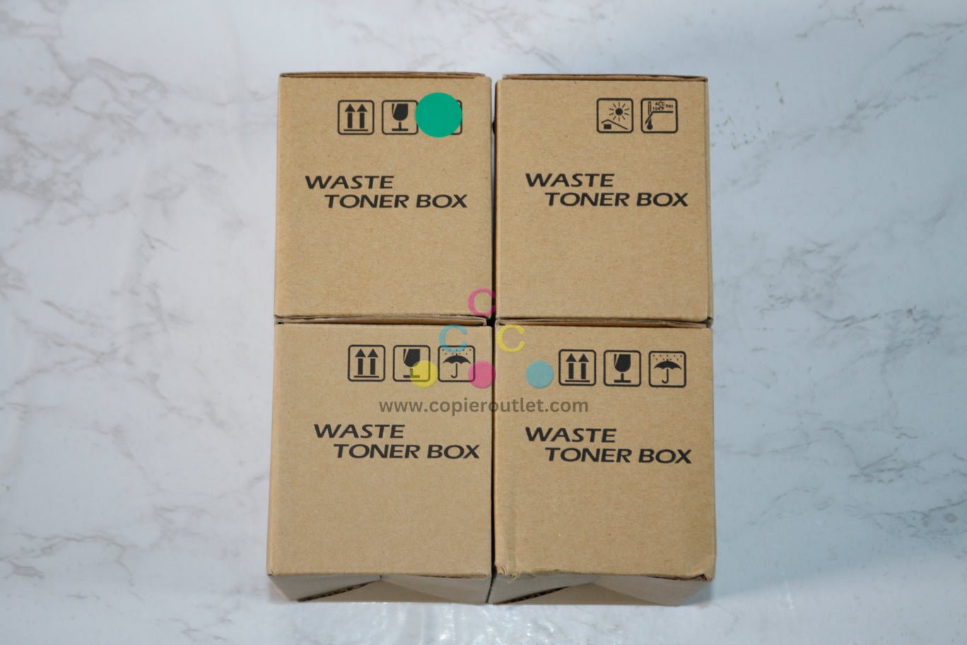 4 New OEM Kyocera M4125idn, M4132idn Waste Toner Bottle WT-895,WT895 (302K093110)