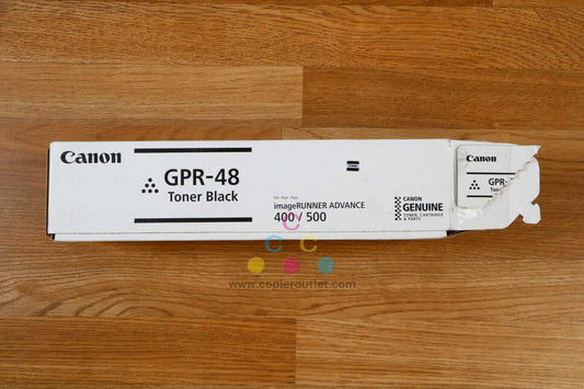 Open Genuine Canon GPR-48 Black Toner Cartridge iR-ADV 400iF/500iF Same Day Ship