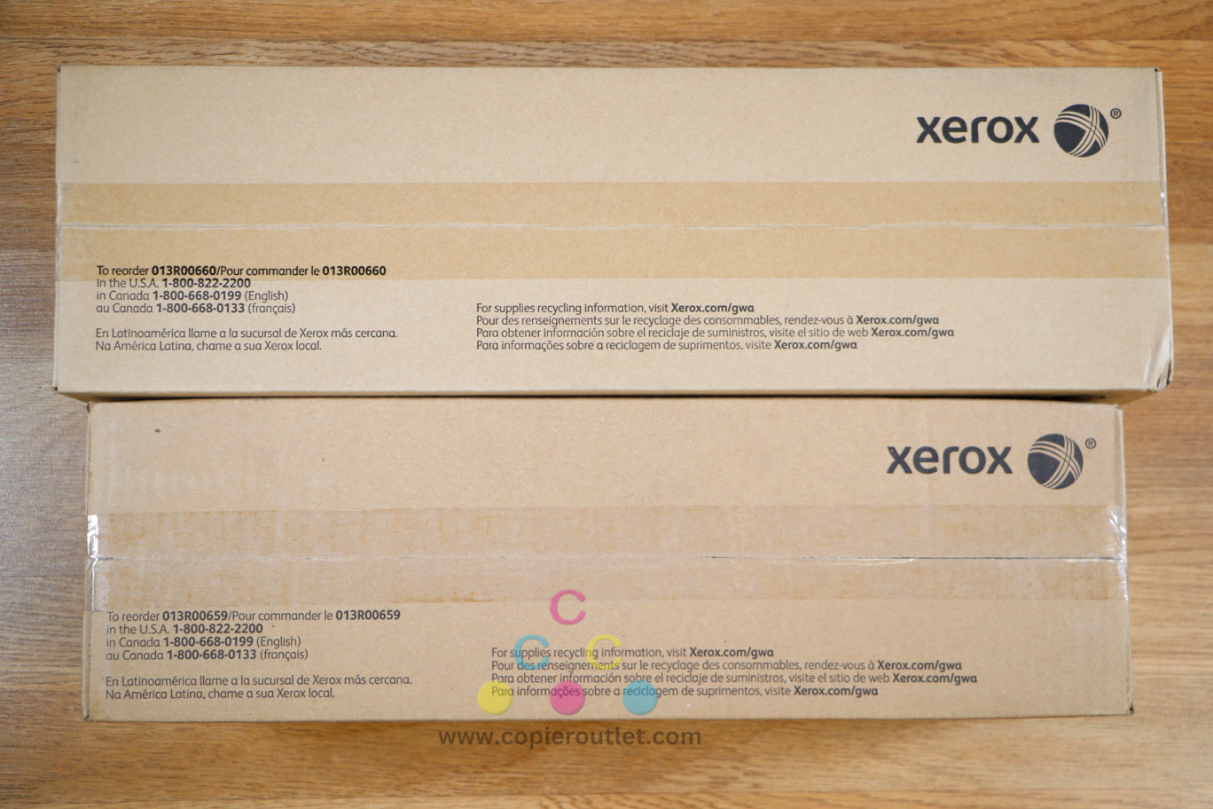 Xerox CM Color Drum Carts WC 7120 7125 7220 7225 7220i 7225i 013R00659 013R00660
