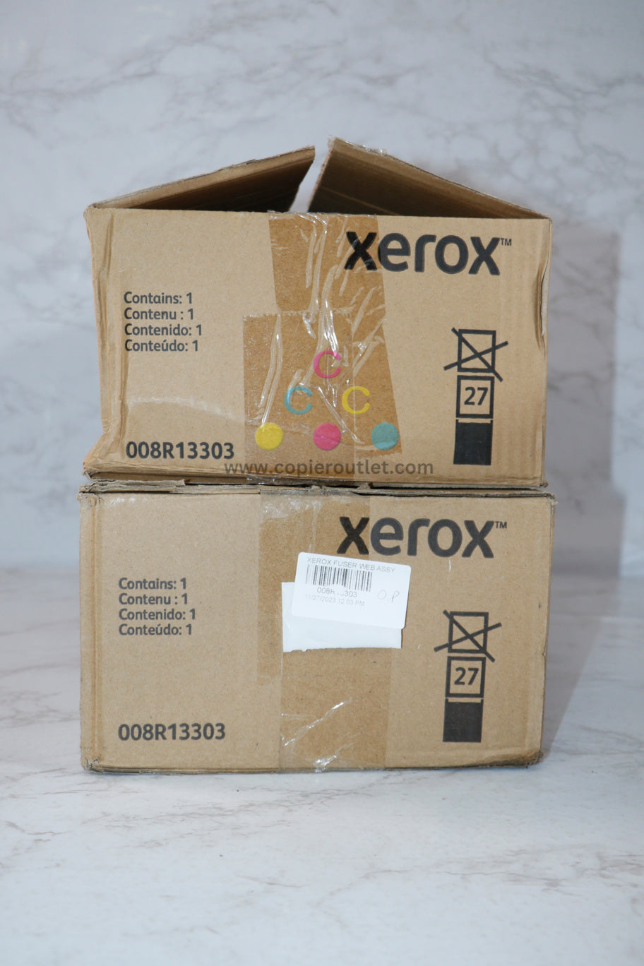 2 Open Xerox 4110,4112,4127,4590,D110P,D125,D136 Fuser Cleaning Cartridges 008R13303