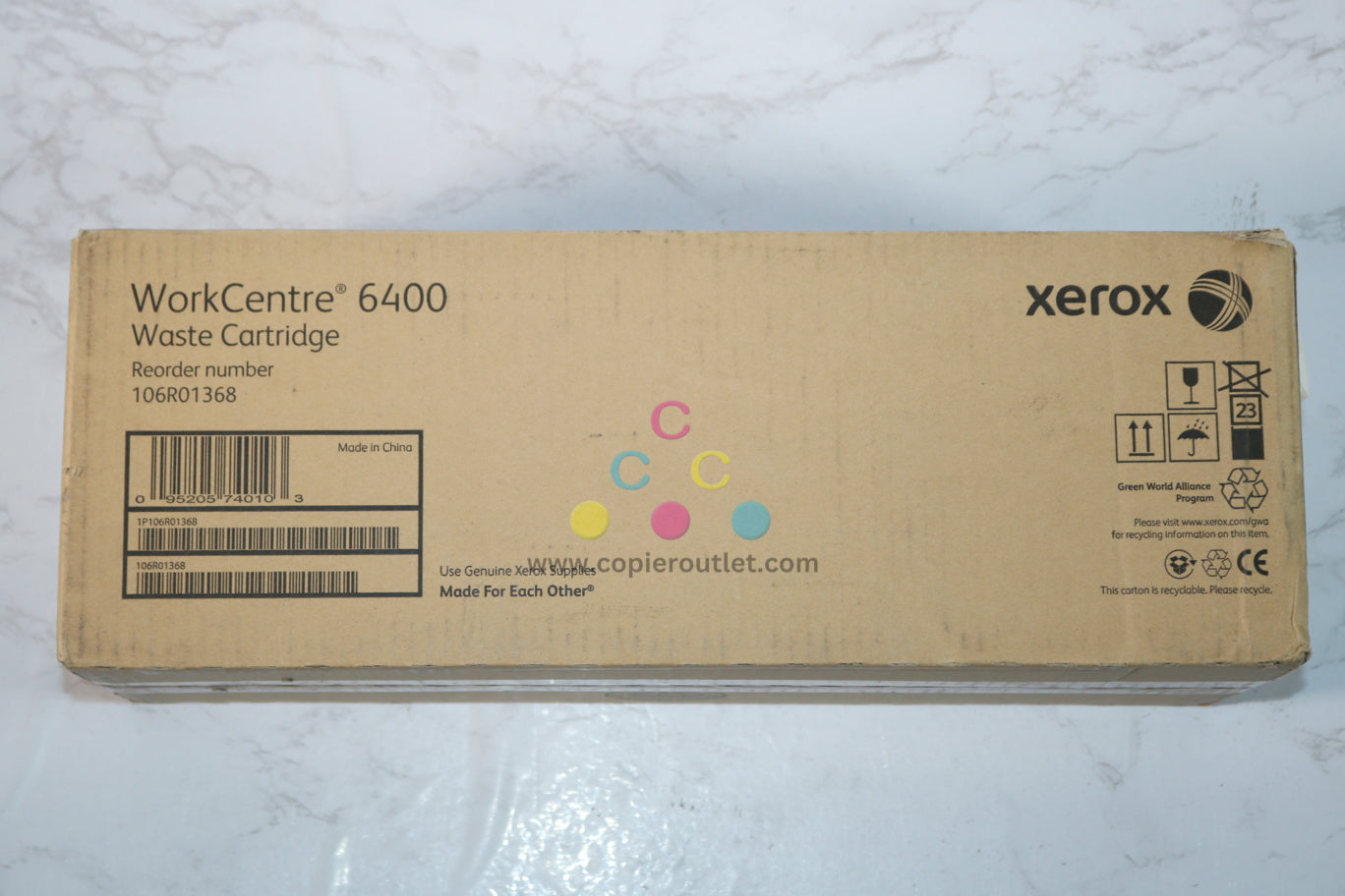 Open OEM Xerox WorkCentre 6400, 106R01368 Waste Cartridge (2 Per Box)